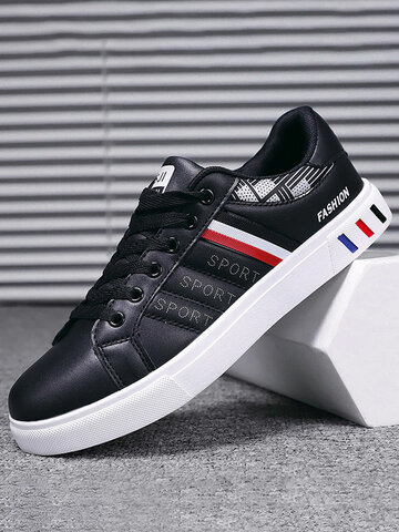 Men Daily PU Casual Skate Shoes