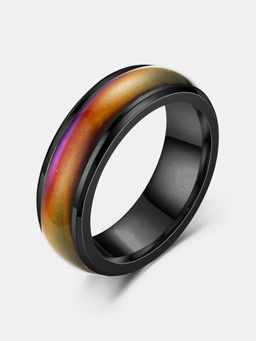 Thermochromic Circle-shaped Couple Ring