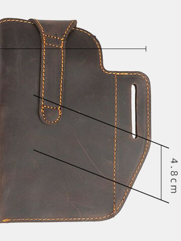 EDC Genuine Leather Waist Bag