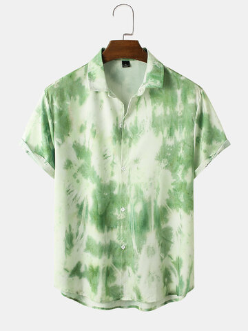 Green Tie Dye Street Shirt