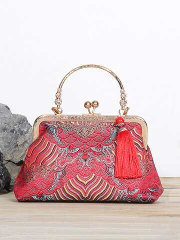 National Tassel Handbags Chinese Style Chain Bags