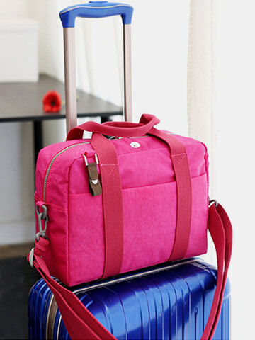Nylon Casual Trendy Luggage Travel Bags 