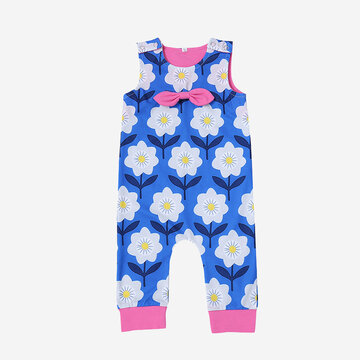 Baby Floral Print Rompers For 6-24M