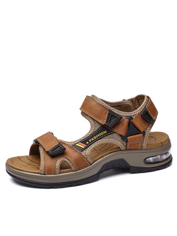 Men Outdoor Air Cushioned Sole Sandals