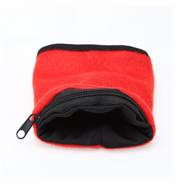 

Zipper Wristband Sport Wallet, Blue off white red black