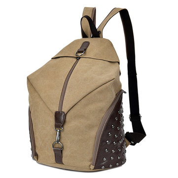 Canvas Casual Travel Backpack For Men Women