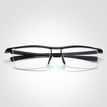 Classic Rimless Glasses Clear Lens Eyeglasses