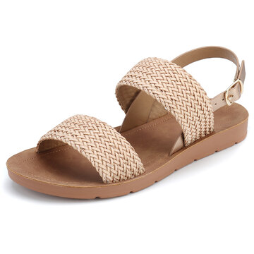 Knitted Slingback Sandals