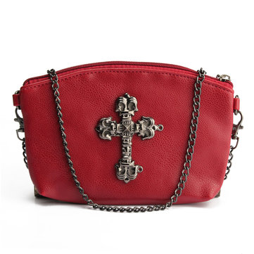 Женское Крест Пряжка с принтом Дизайн Повседневная элегантная сумка через плечо Сумки Плечо для отдыха Сумки