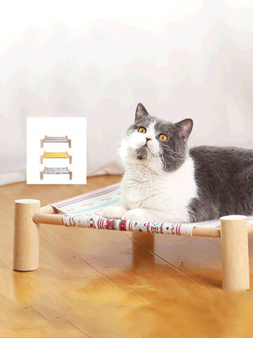 Cat Hammock Four-Corner Cat Litter Removable