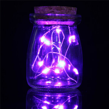 Romantic Xmas 10 LED Colours Seed Vase Lights Wedding Centrepiece Fairy Lights Home Decor