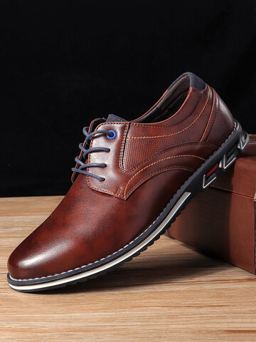 Men Vintage Business Casual Shoes