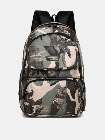 Large Capacity Camouflage Waterproof Travel Outdoor Backpack