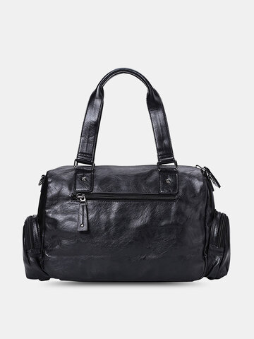 Artificial Leather Travel Crossbody Bag