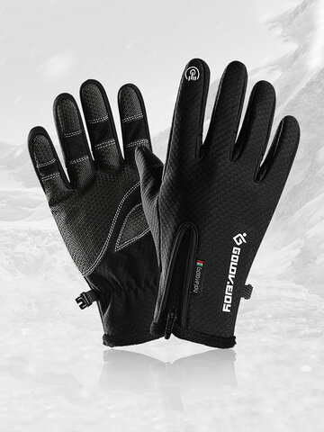 Touch Screen Gloves Sports Warm Riding Skiproof Windproof Waterproof Mountaineering Wear Non-slip Woven Gloves