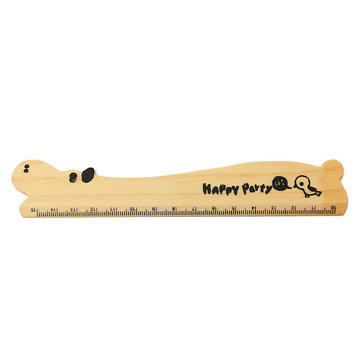 Wooden Animal Style Note Ruler