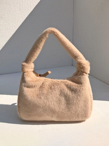 Comfy Plush Bag Handbag Shoulder Bag