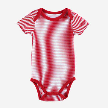 Baby Striepd Print Rompers For 0-12M