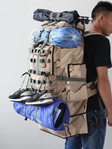 Super Larger Capacity Expansion Waterproof Backpack