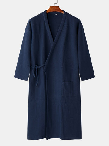 100% Cotton Plain Japanese Style Robe