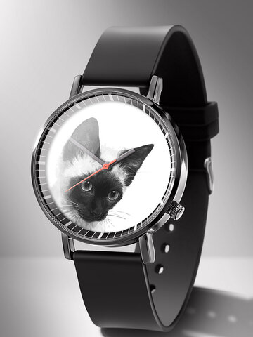 Dogs Cats Pattern Unisex Watch