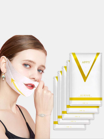 V-förmige Gesichtsmaske