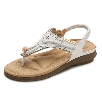 new chic soft leather sandals