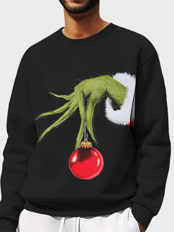 Weihnachts-Sweatshirts mit lustigem Aufdruck