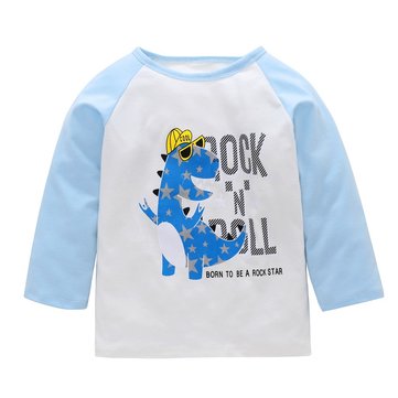 

Boys Dinosaur Cotton T-Shirt For 2Y-9Y