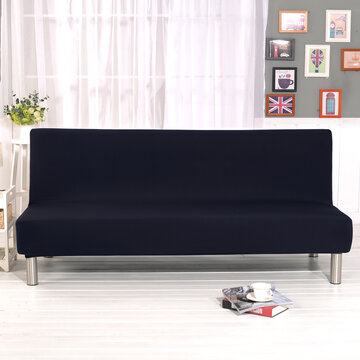 Capa macia extensível removível completa sem apoio de braço Sofá-cama dobrável com capa universal almofada para sofá