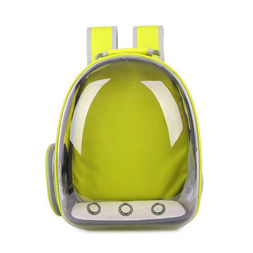 3 Colors Breathable Transparent Pet Dog Cat Travel Backpack