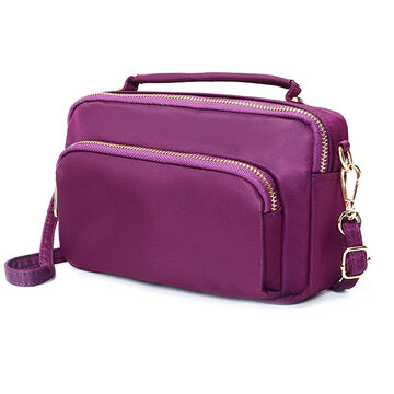 Women Nylon Clutches Bags Functional Phone Bag Crossbody Bag