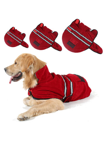 Dog Pet Outdoor Winter Waterproof Rain Coat