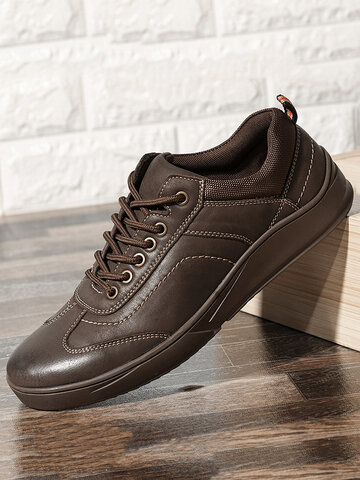 Mens Leather Sneakers