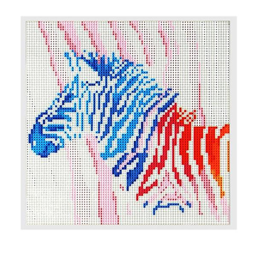 30x30cm 5D DIY Diamond Painting Full Drill Colorful Horse Embroidery Cross Stitch Home Decor