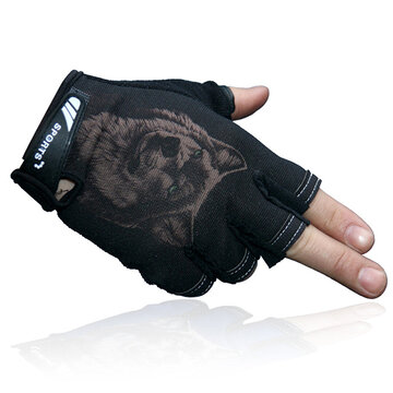 Half-Finger Fishing Gloves Thin Breathable Antiskid Outdoor 
