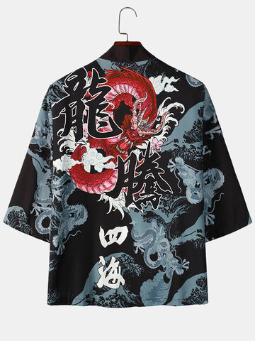 Loong Chinese Style Loose Kimono