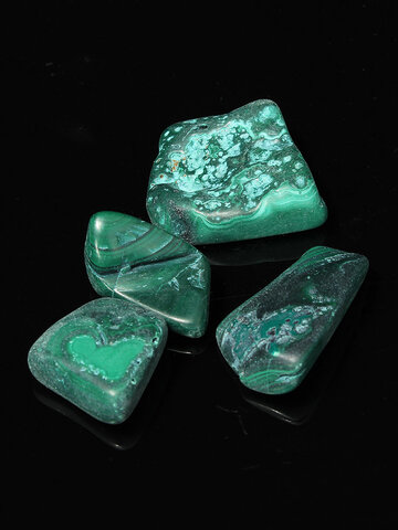 6 Stück DIY Crystal Chrysocolla Tumblestones Tumbled Stones Heilkristall Edelstein