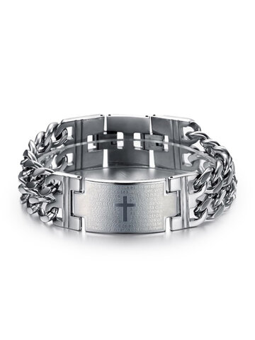 Stainless Steel Cross Bracelets