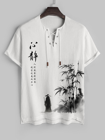 Chinese Ink Painting T-Shirts