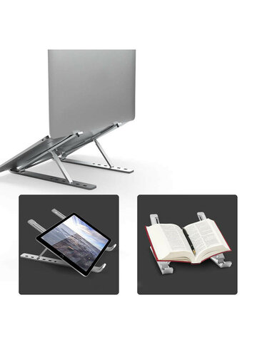 Staffa per tablet in lega di alluminio portatile a sei marce regolabile