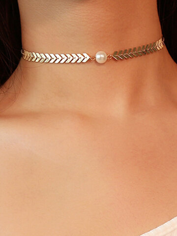 Fashion Clavicle Choker Necklace