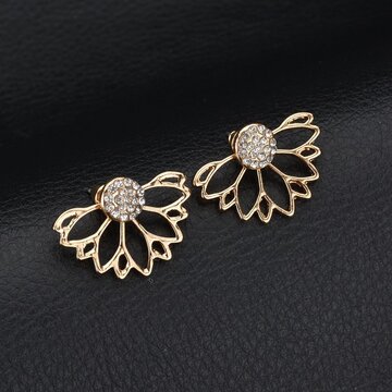 Elegant Lotus Earrings 