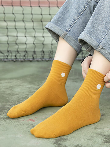 3 paires de chaussettes de dessin animé en coton pour femmes