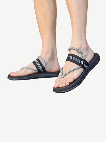  Men  Casual  Flip Flops Sandals Beach Shoes