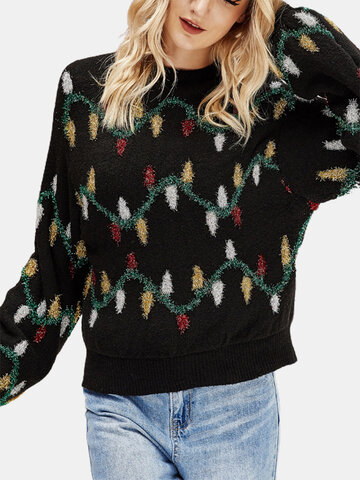 Christmas Knit Pullover Sweater