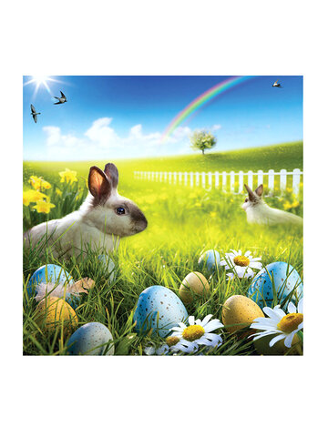 80x125cm Easter Rabbit Egg Photo Background Spring Break Happy Time Collection Helper Home Wall Art
