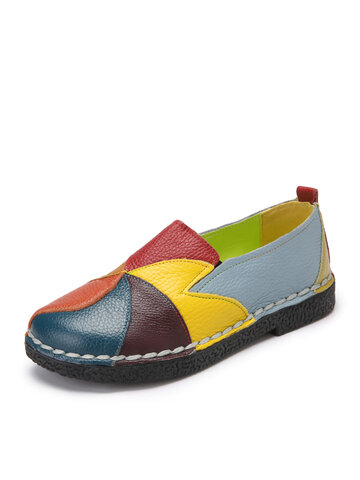 SOCOFY Loafer Suave Plano Casual