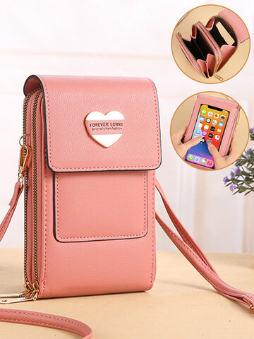 Casual Multifunction Touch Screen Phone Bag
