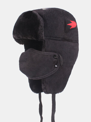 Mask Face Warm Hat With Neck Flap